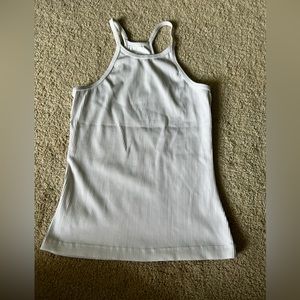 Nobull ribbed halter tank full length